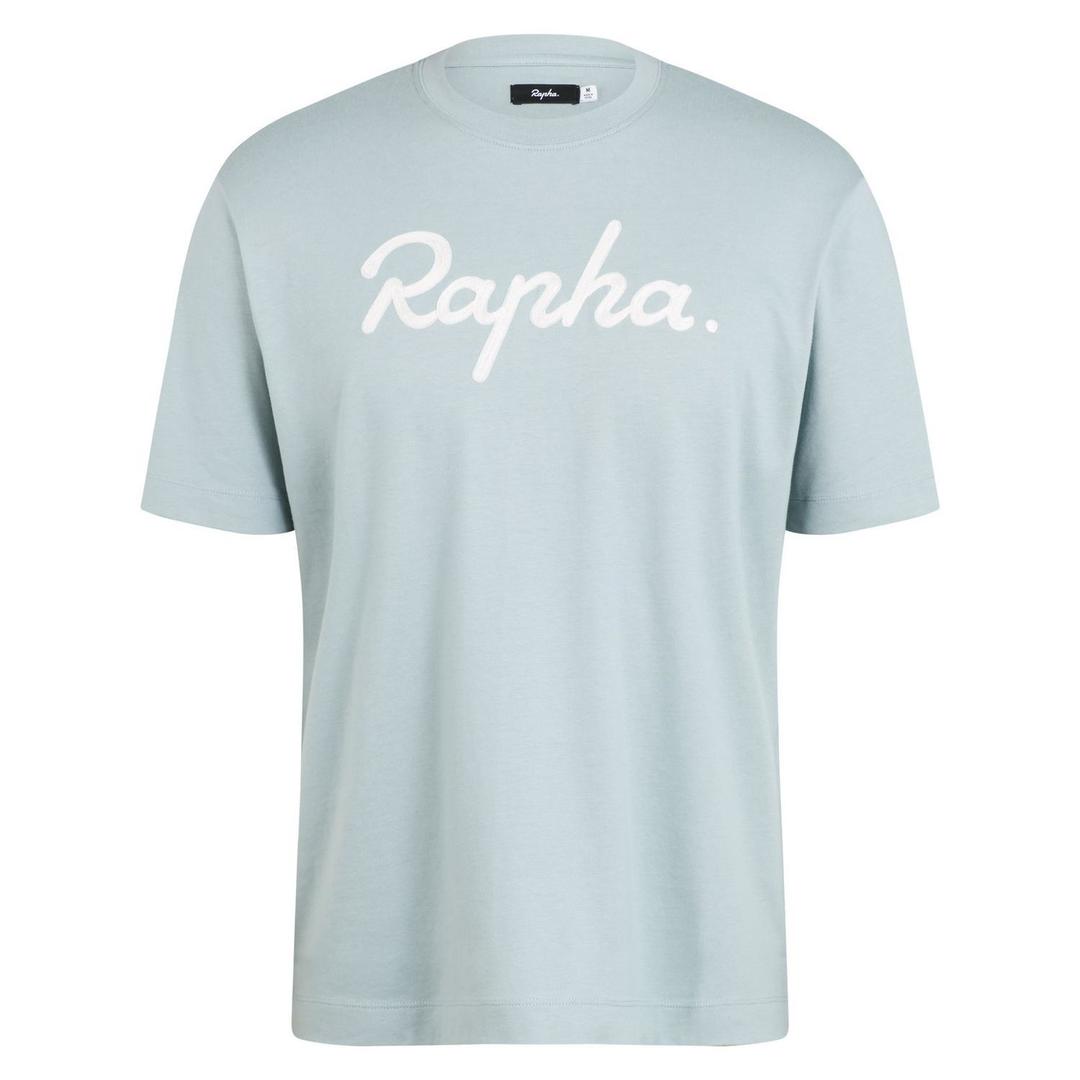 RAPHA Logo Tshirt - LBB Light Blue