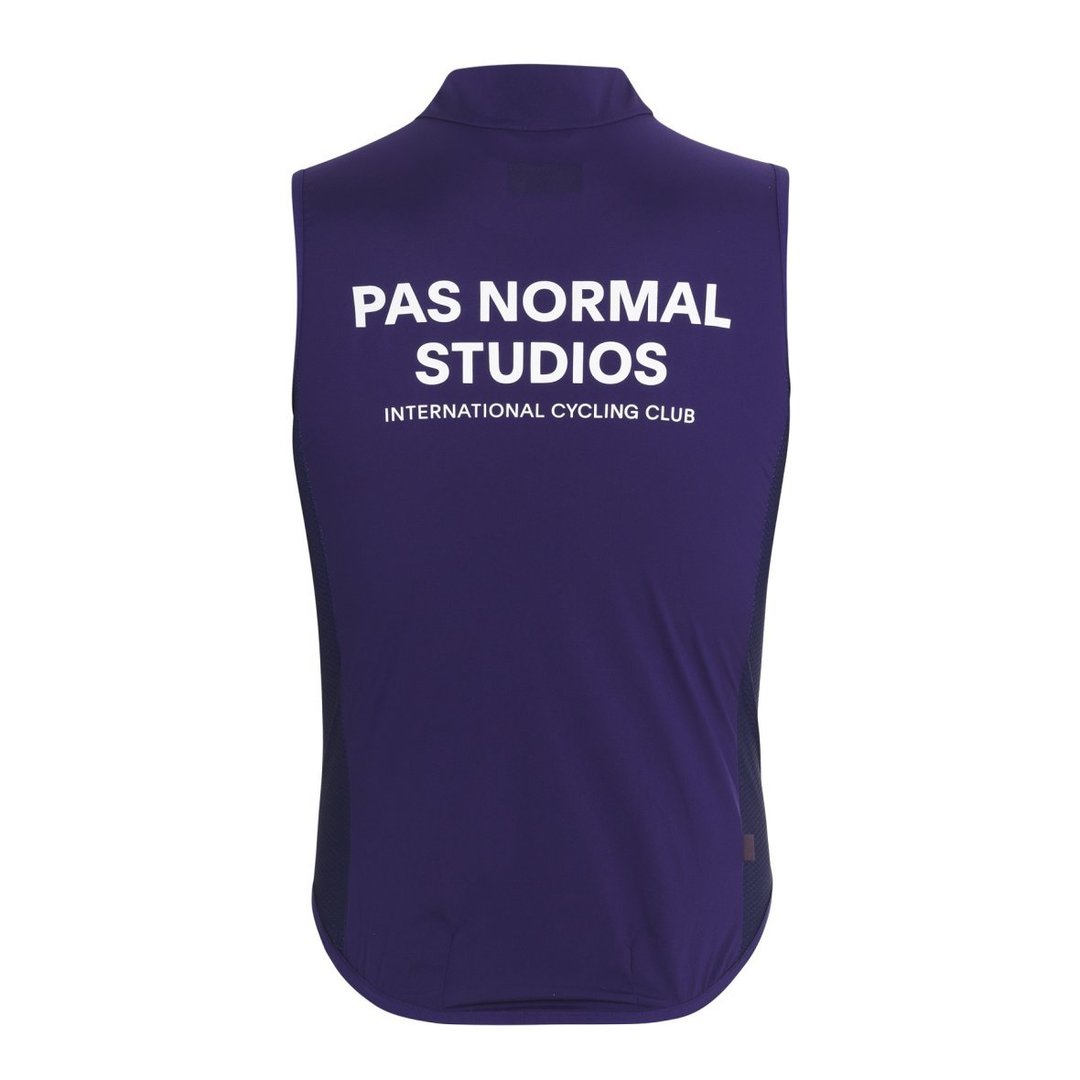 PAS NORMAL STUDIOS  Mechanism Stow Away Gilet - Purple