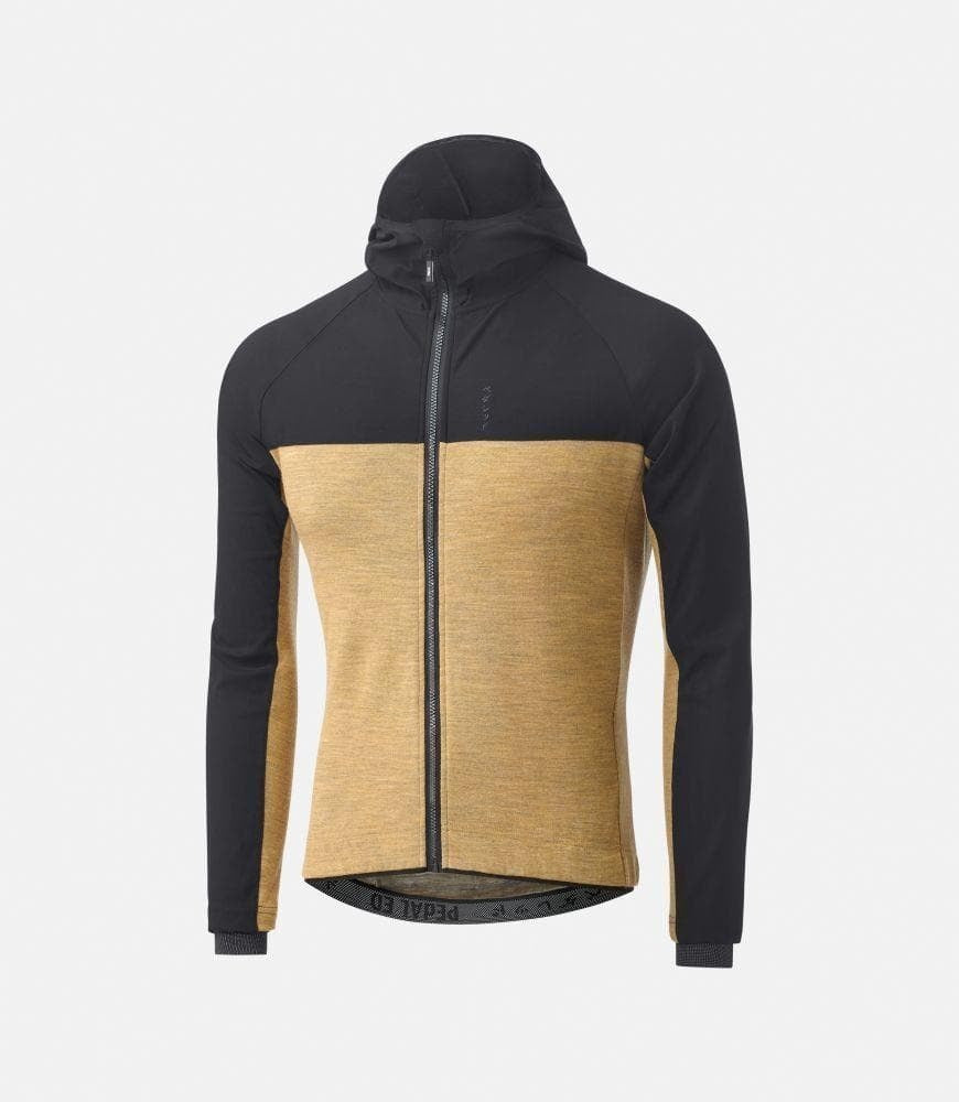 PEDALED Jary AllRoad Hooded Jersey - Mustard