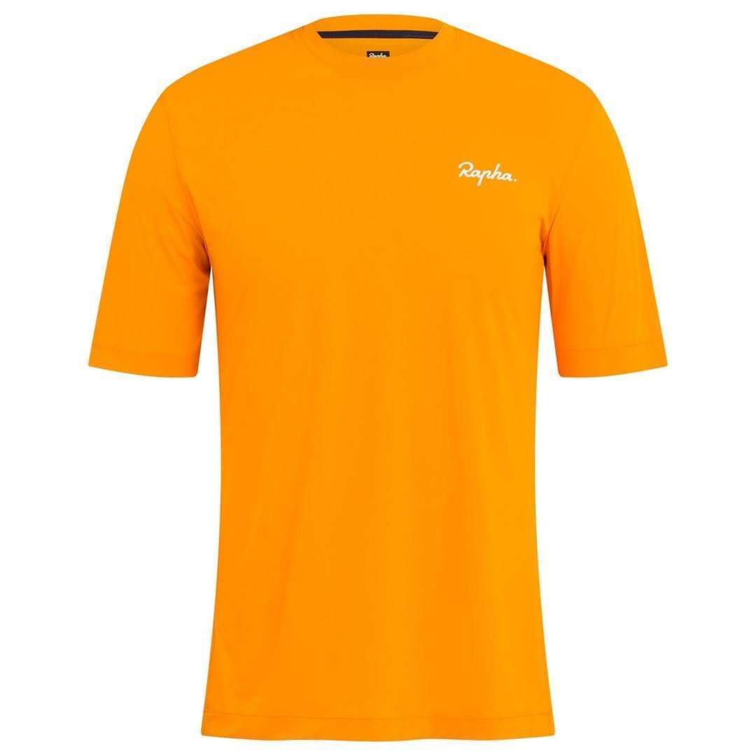 RAPHA Commuter Reflectante Camiseta - Dark Yellow