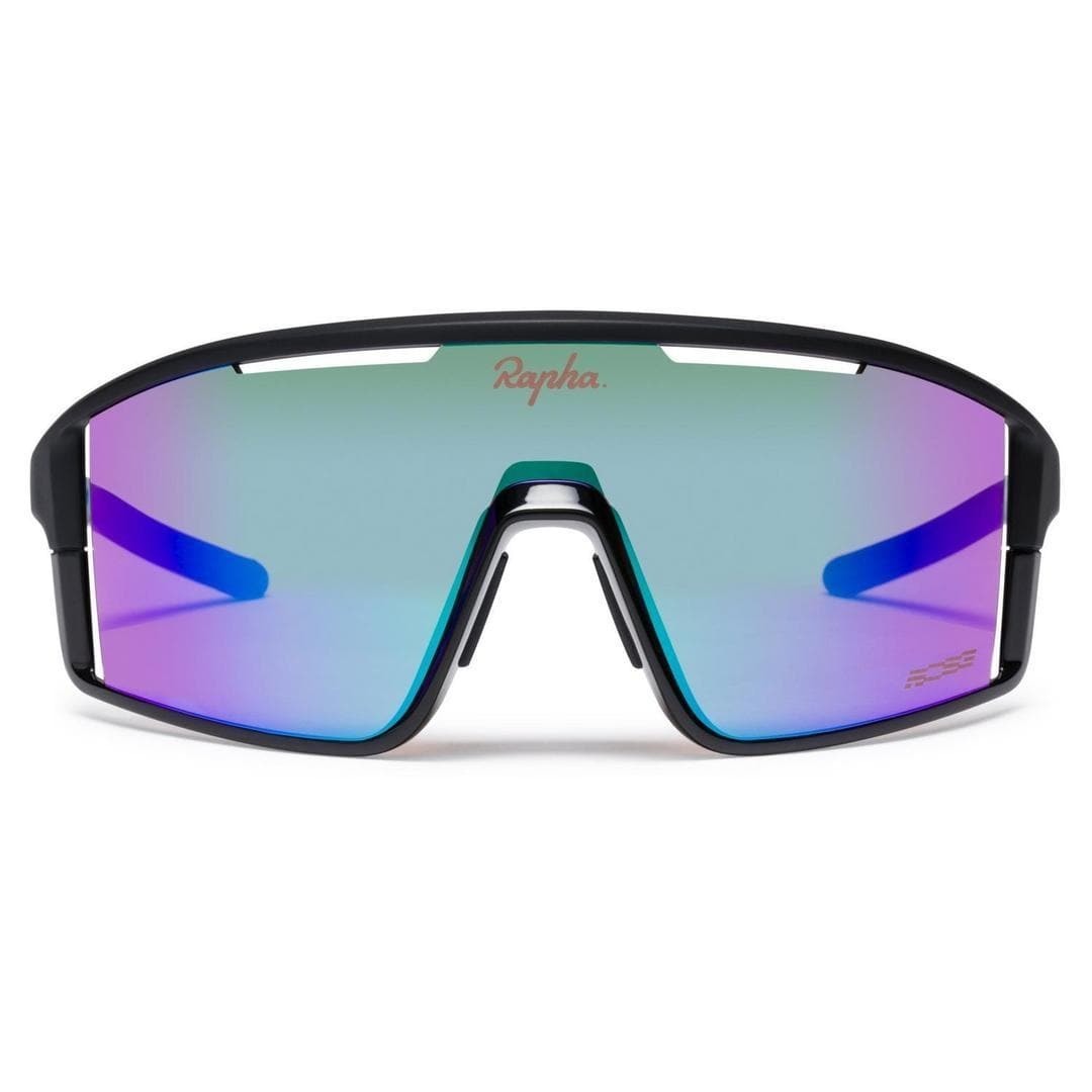 RAPHA Pro Team Full Frame Glasses - Dark Navy/Purple Green Lens