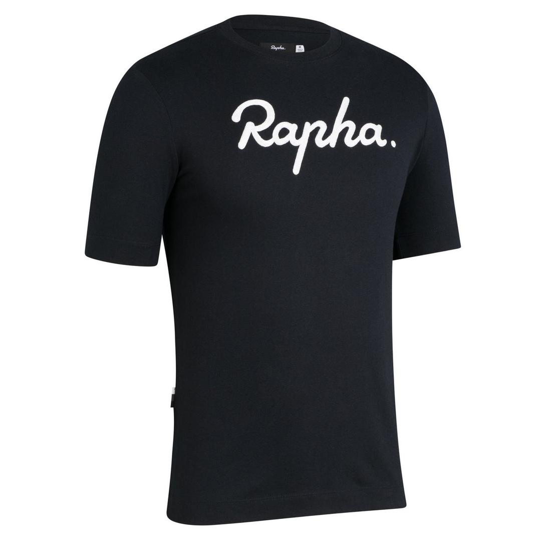 RAPHA Tshirt à logo - Noir/Blanc