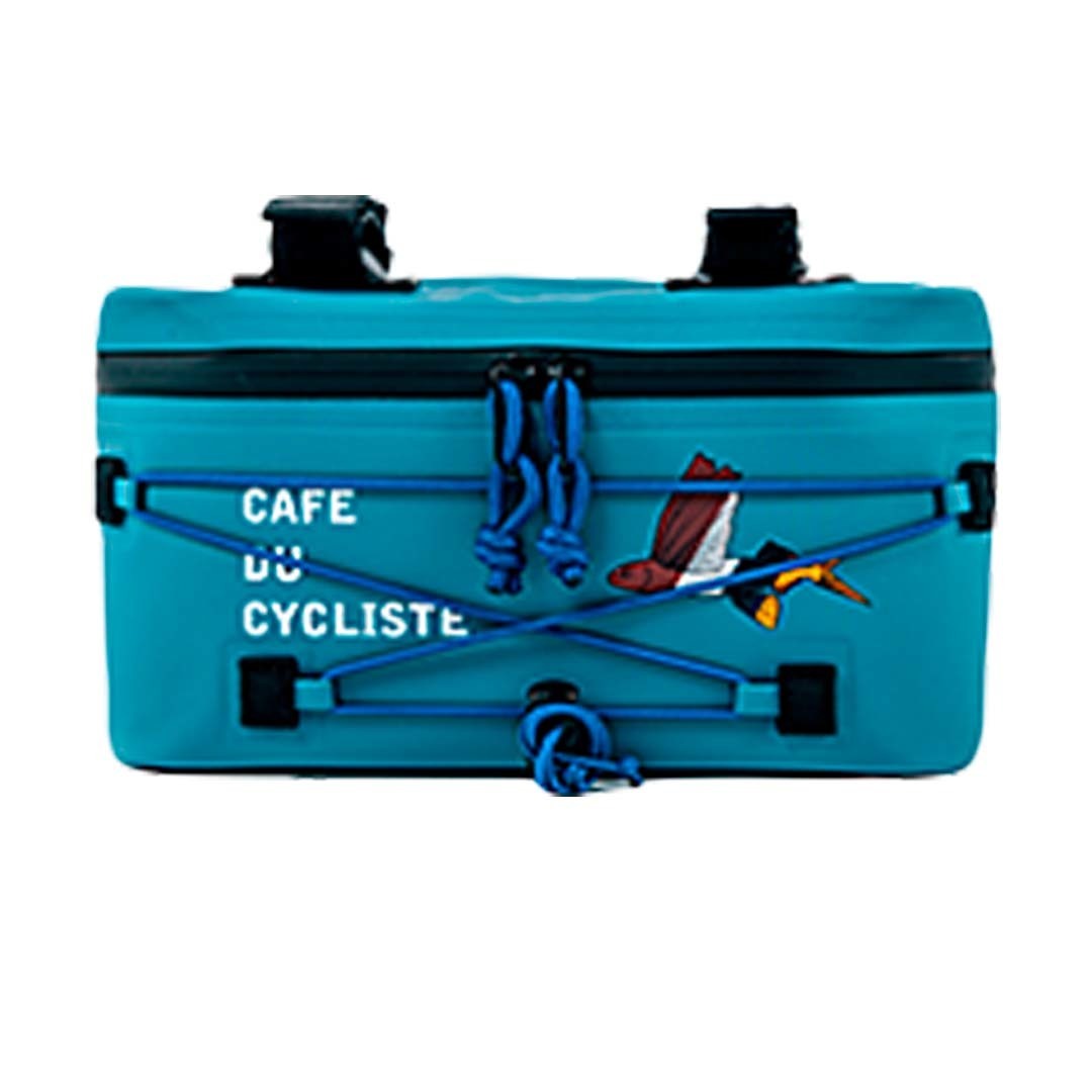 CAFE DU CYCLISTE Bolsa Manillar - Blue