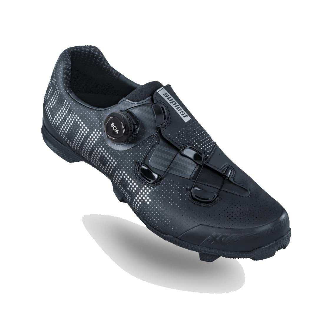 SUPLEST Gravel MTB Cycling Shoes CrossCountry Performance - Black