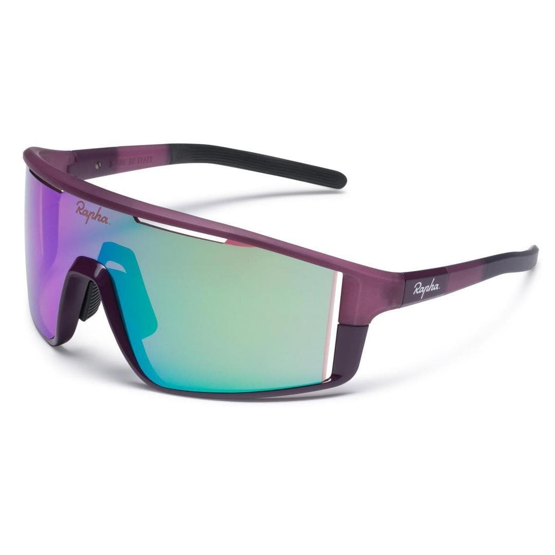 RAPHA Pro Team Full Frame Glasses - VPL Violet/Purple Green Lens