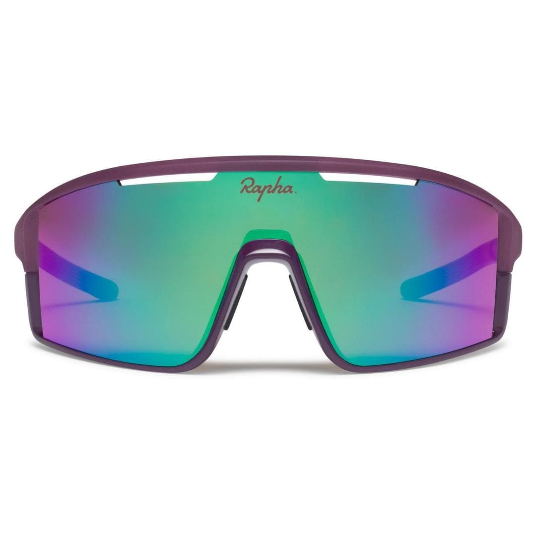 RAPHA Pro Team Full Frame Glasses - VPL Violet/Purple Green Lens