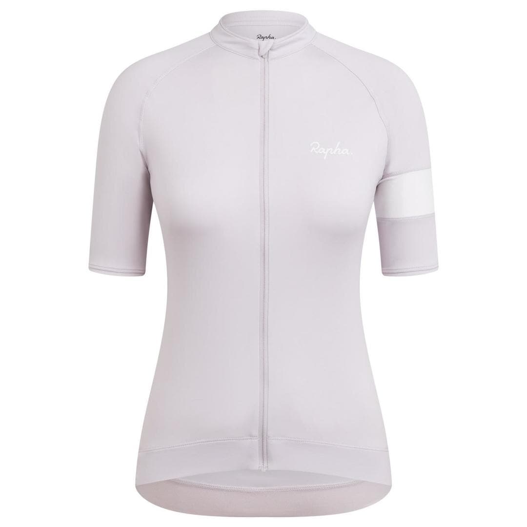 RAPHA Core Maillot Chica - LMW Pale Lilac/White