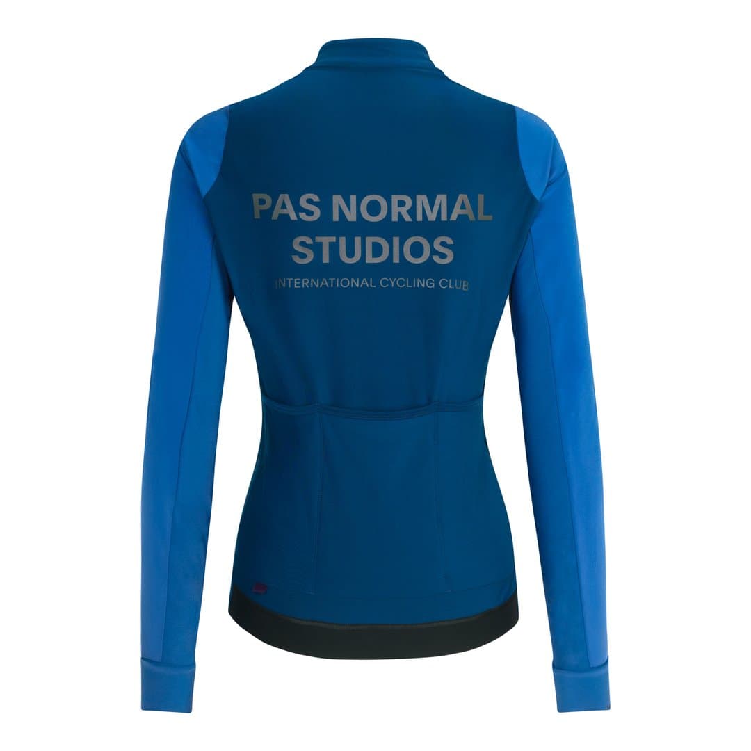 PAS NORMAL STUDIOS Maillot Thermique LS pour Femmes - Bleu Foncé