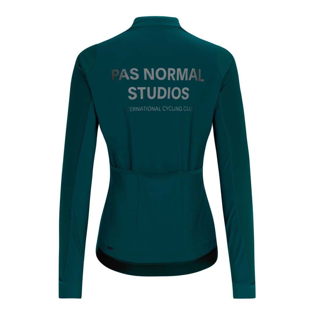 PAS NORMAL STUDIOS Mechanism Thermal LS Women Jersey - Teal