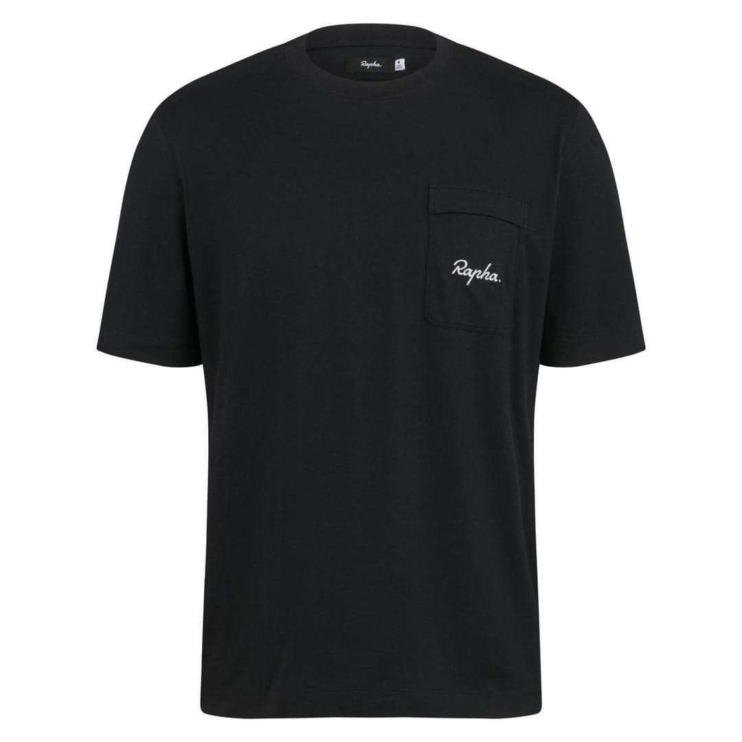 RAPHA Logo Pocket Tshirt - BLW Black