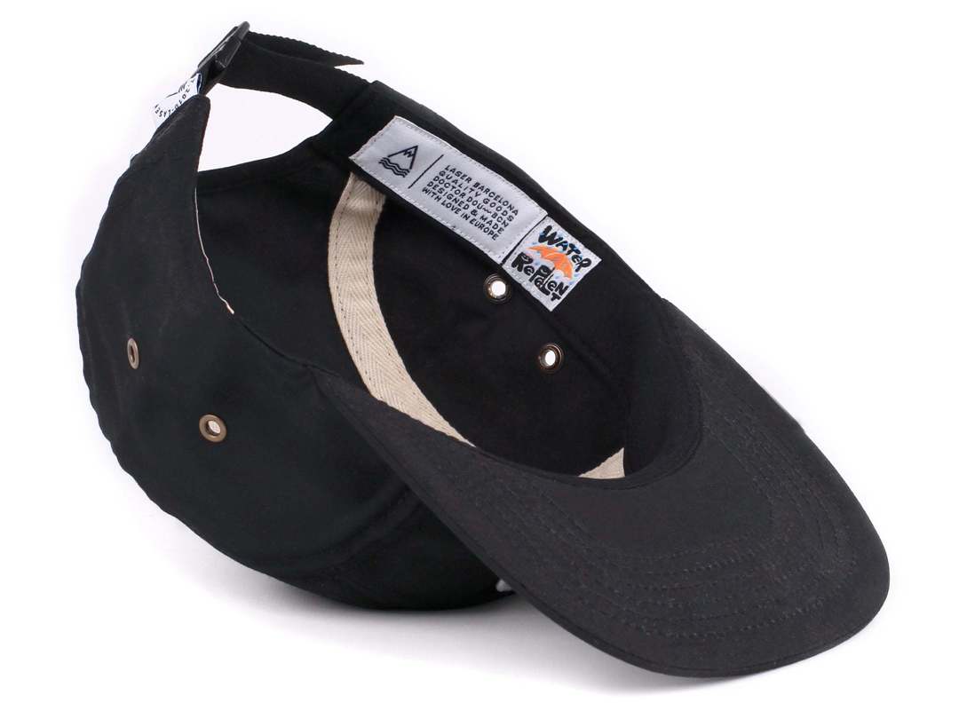 LASER Barceloneta Packable Hat Cap - Black