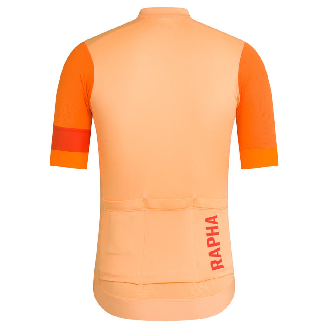 RAPHA Pro Team Training Jersey - PCO Peach/Orange