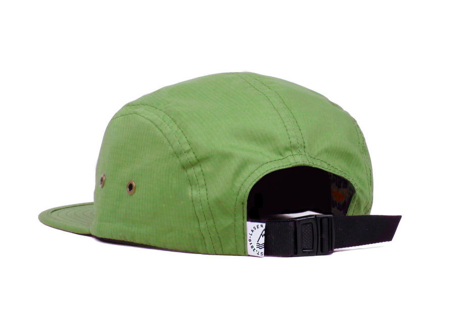 LASER Borne Ripstop Packable Hat Cap - Chlorophyll Green