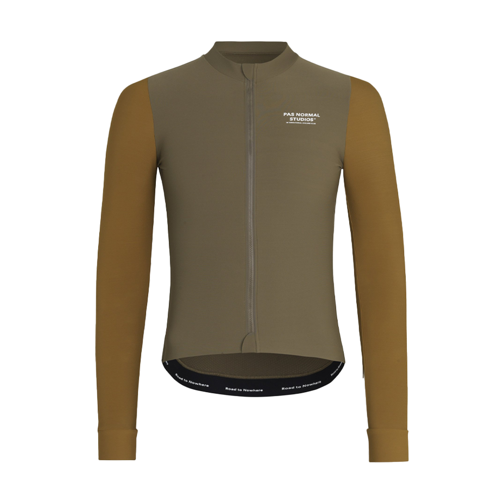 PAS NORMAL STUDIOS Mechanism Long Sleeve Jersey AW22 - Brown Olive