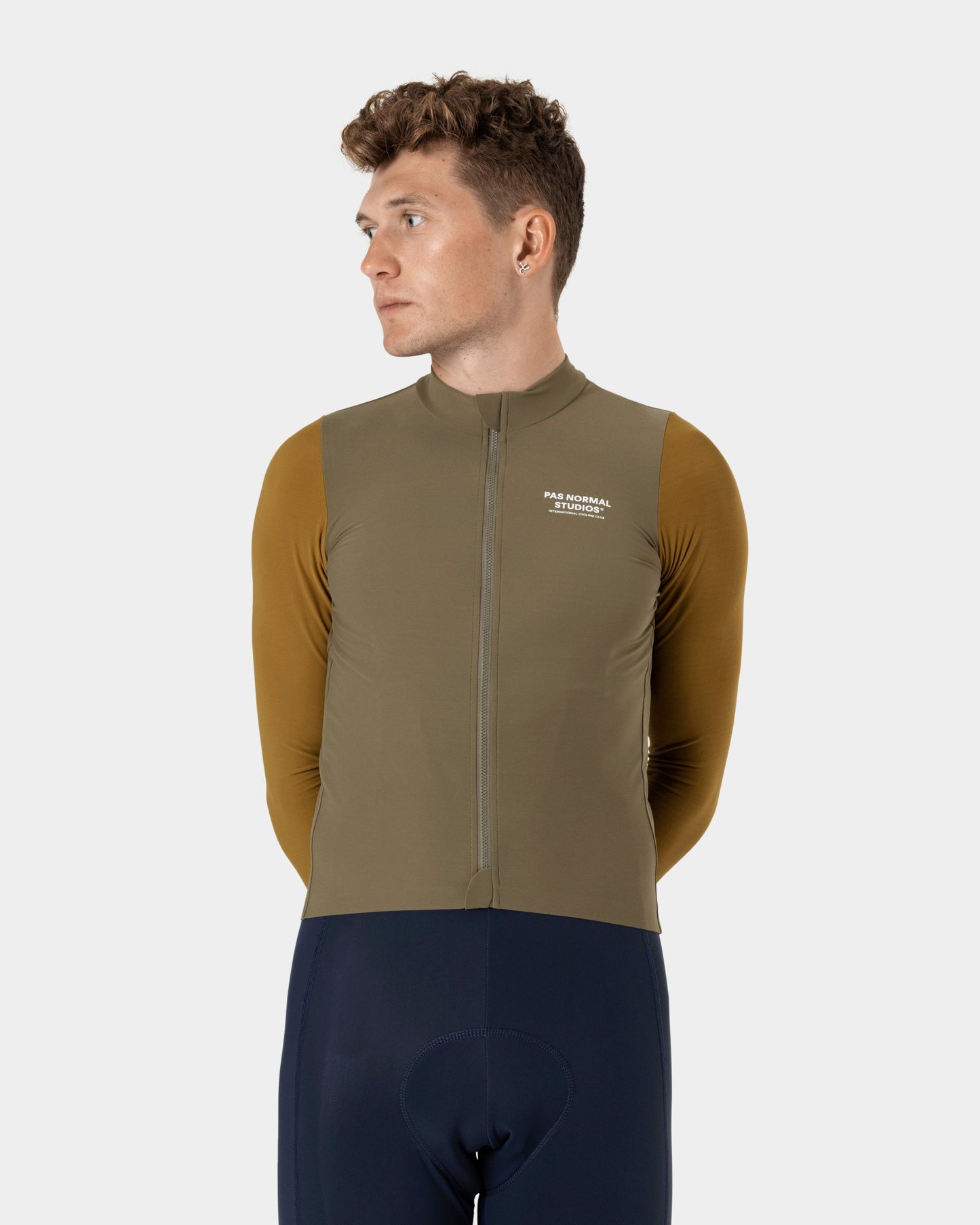 PAS NORMAL STUDIOS Mechanism Long Sleeve Jersey AW22 - Brown Olive