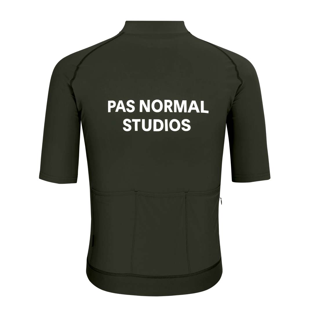 PAS NORMAL STUDIOS Essential Maillot Ciclismo - Dark Olive