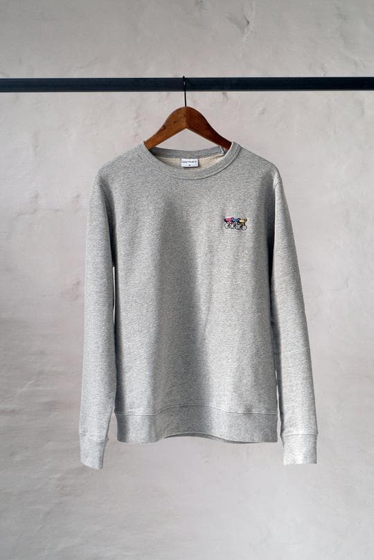 ERSTWHILE Sweatshirt Waaier - Grey Default ERSTWHILE 