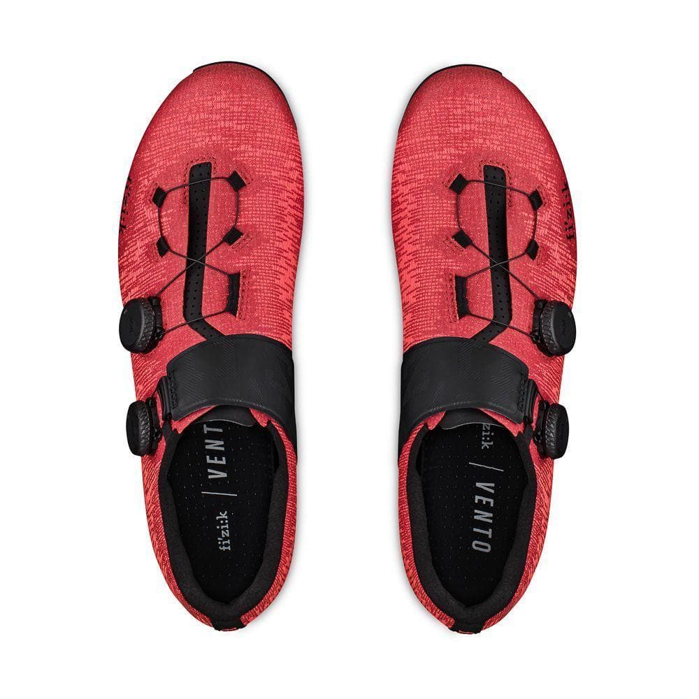 FIZIK Shoes R1 Vento Infinito Knit Carbon 2 - Coral/Black Default Fizik 