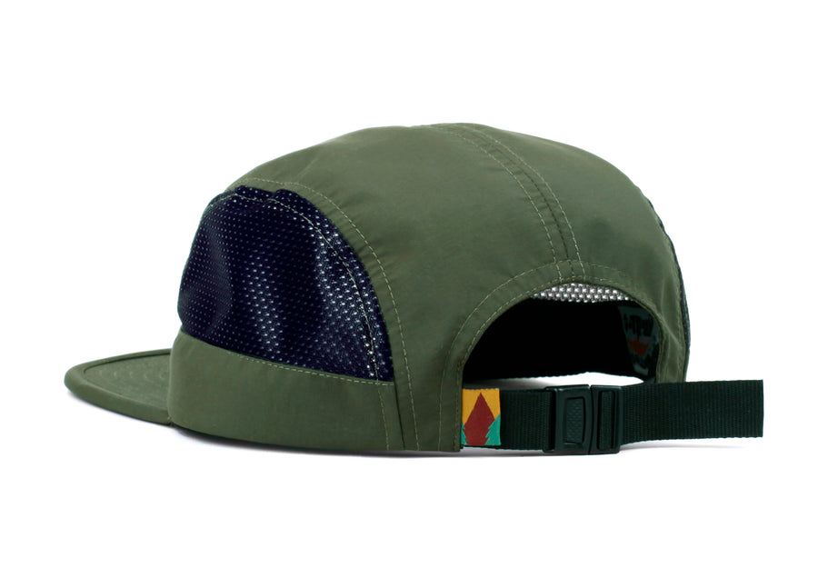 LASER Montseny Camper Tech Hat Cap - Moosgrün