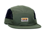 LASER Montseny Camper Tech Hat Cap - Moosgrün