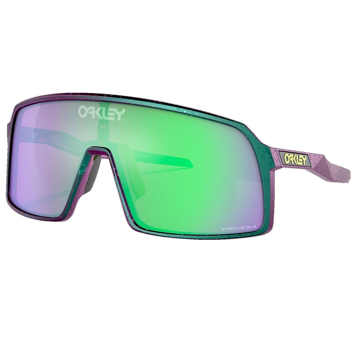 OAKLEY Sutro - Green Purple Splatter Prizm Road Jade