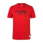PAS NORMAL STUDIOS Logo T-Shirt Short Sleeve - Red Default pas normal studios 