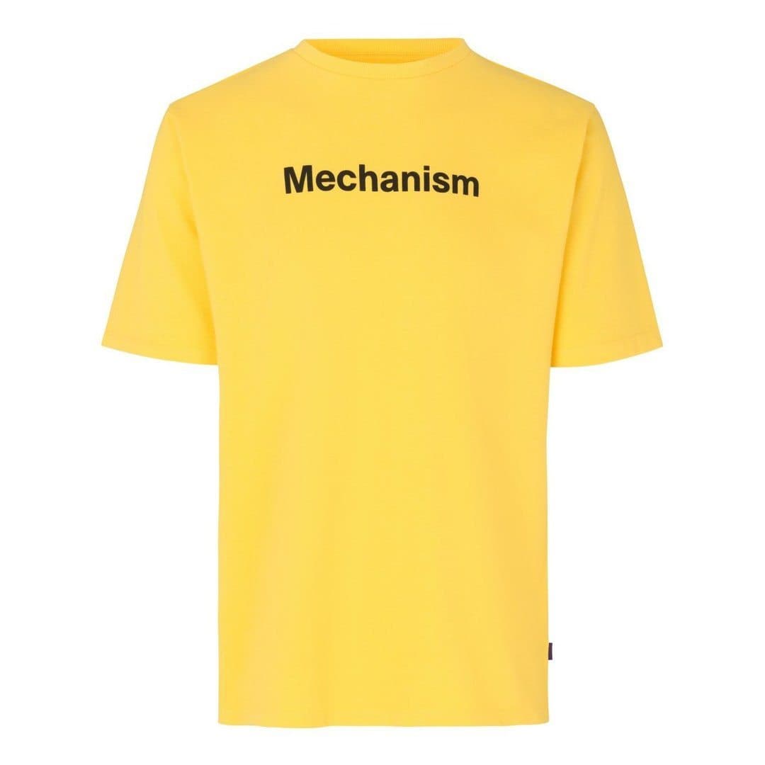 PAS NORMAL STUDIOS Mechanism T-Shirt Short Sleeve - Yellow Default pas normal studios 