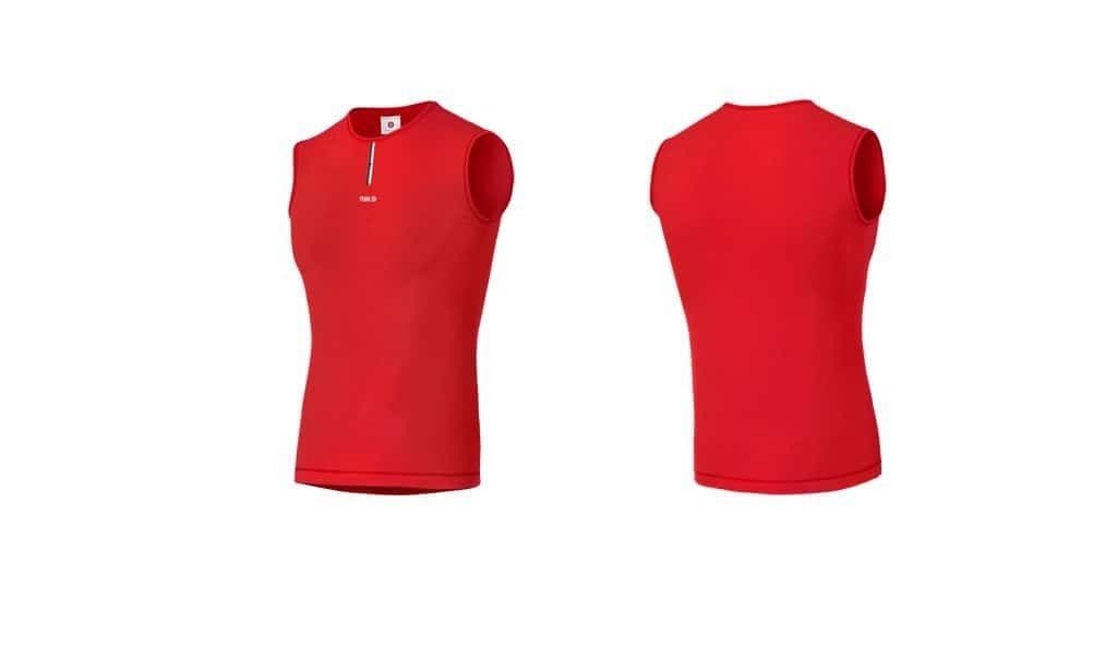 PedalEd Merino BaseLayer Sleeveless Essential Red Default Pedaled 