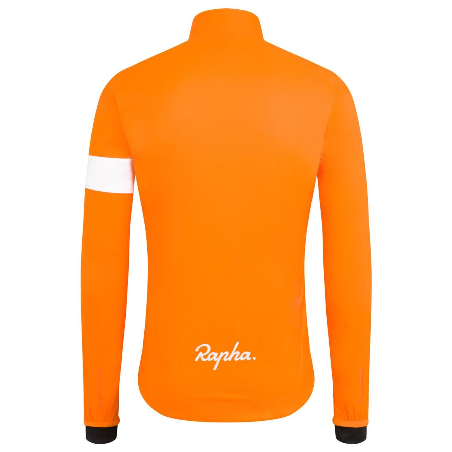 Rapha Core Rain Jacket Bright Orange Default Velodrom Barcelona 