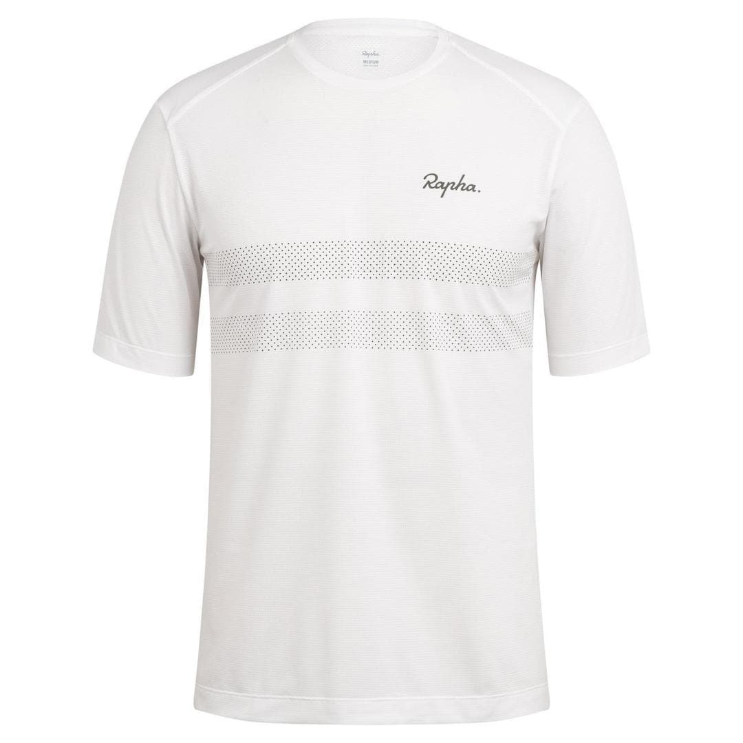 RAPHA Explore Technical T-shirt - White Default Velodrom Barcelona 