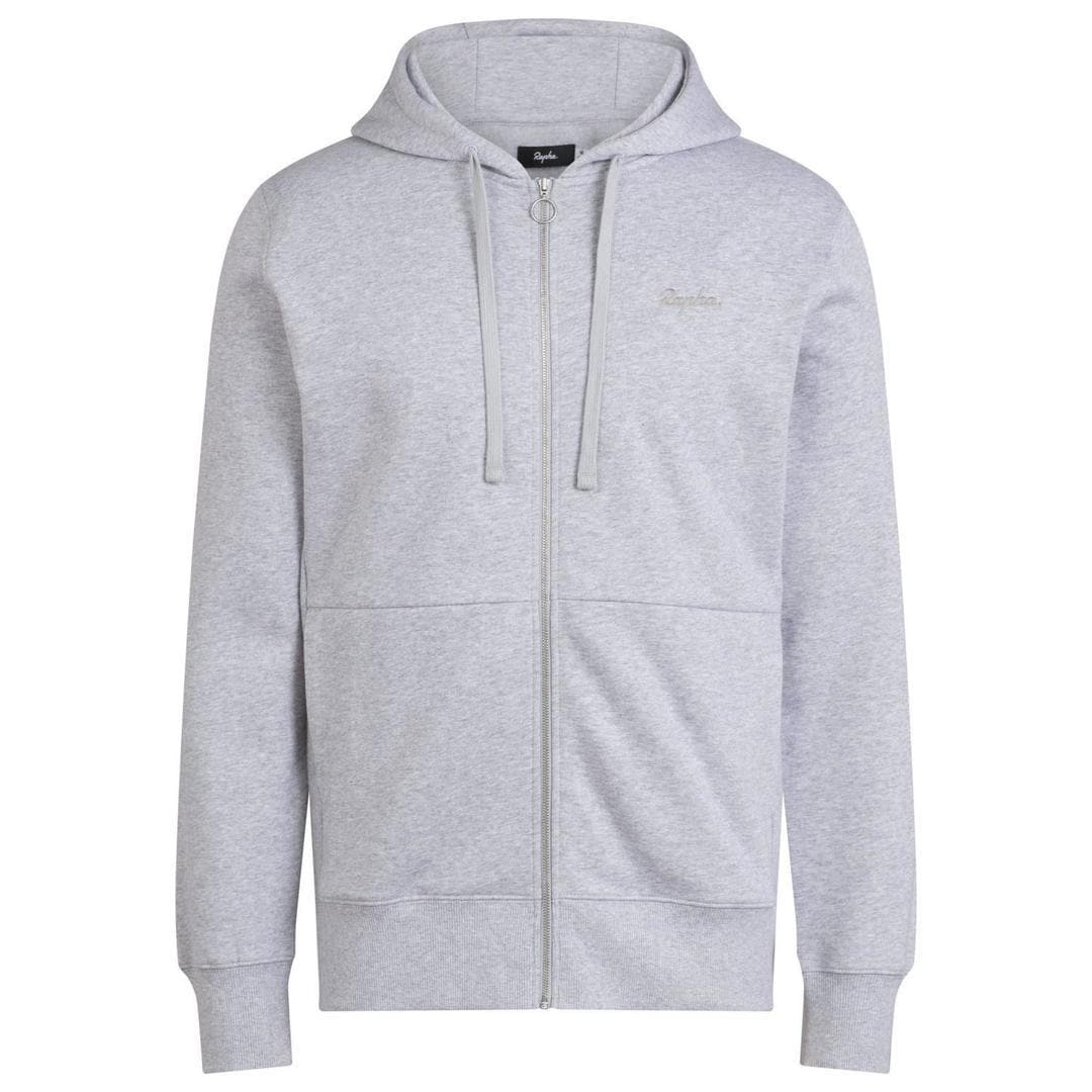 RAPHA Logo hoodie - Light Grey Default Velodrom Barcelona 