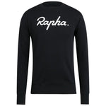 RAPHA Logo sweatshirt - Black White Default Velodrom Barcelona 