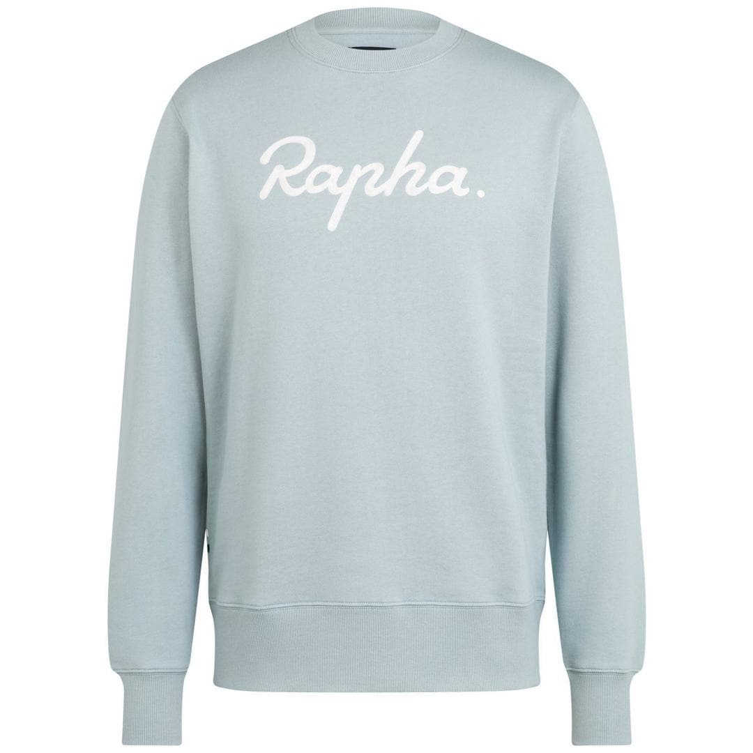 RAPHA Logo Sweatshirt - LBB Light Blue Default Rapha 