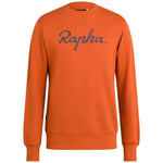 RAPHA Logo sweatshirt - Orange Marl Default Velodrom Barcelona 