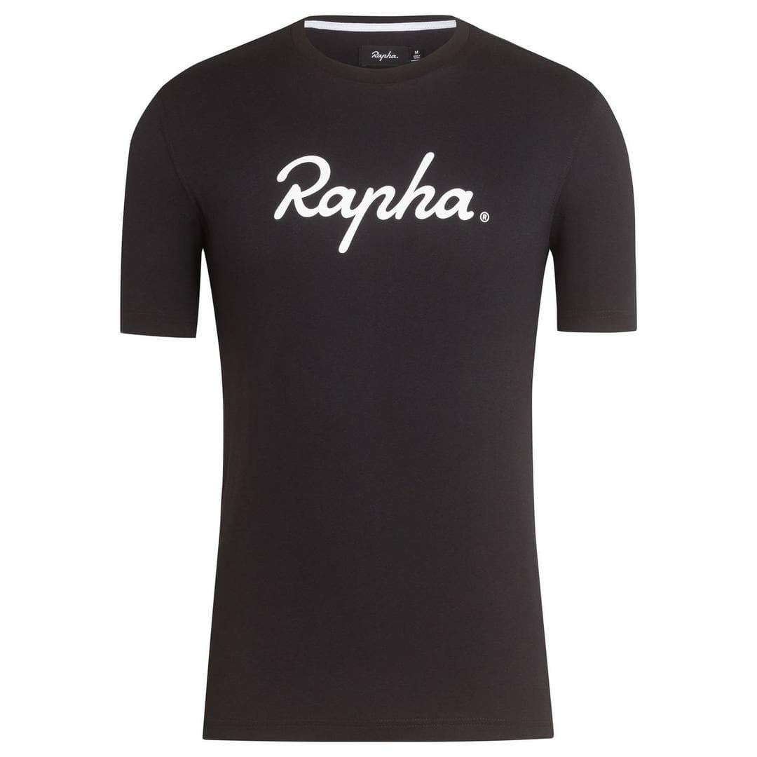 RAPHA Logo T-shirt - Black/White Default Rapha 