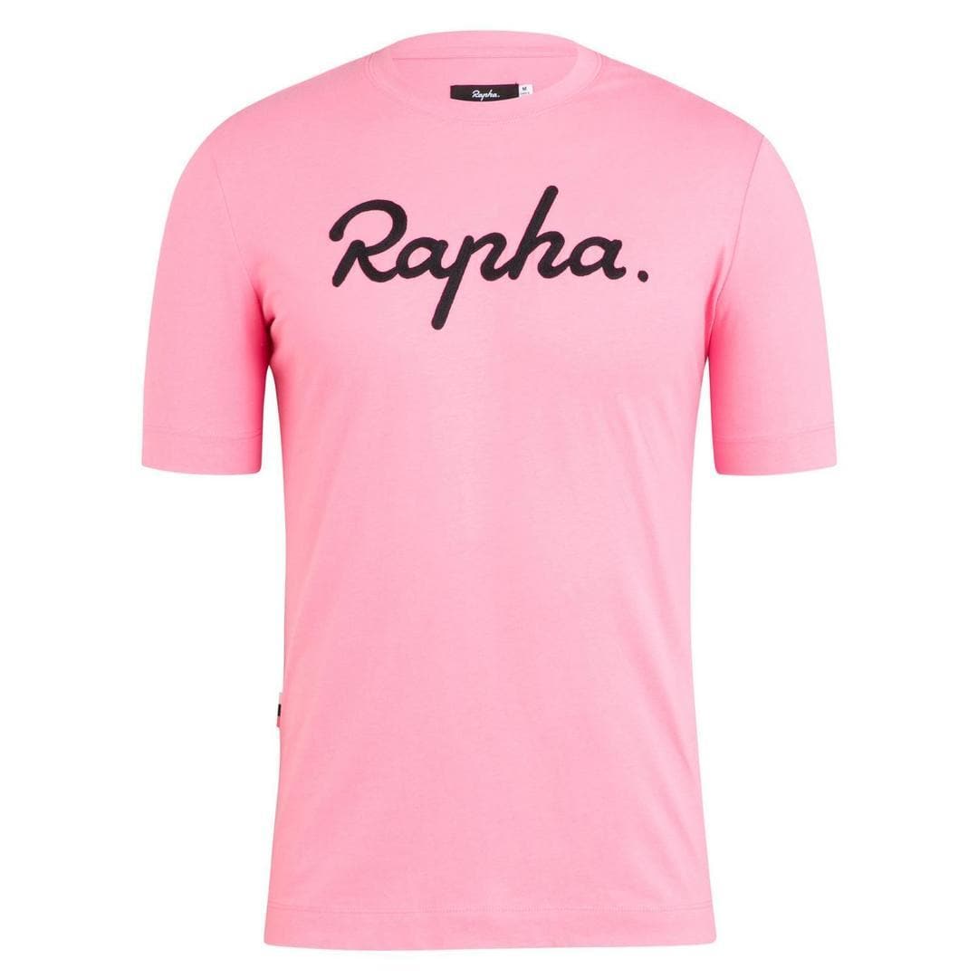 RAPHA Logo T-shirt - Pink/Black Default Velodrom Barcelona 