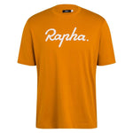 RAPHA Logo T-shirt - TCB Mustard Default Rapha 