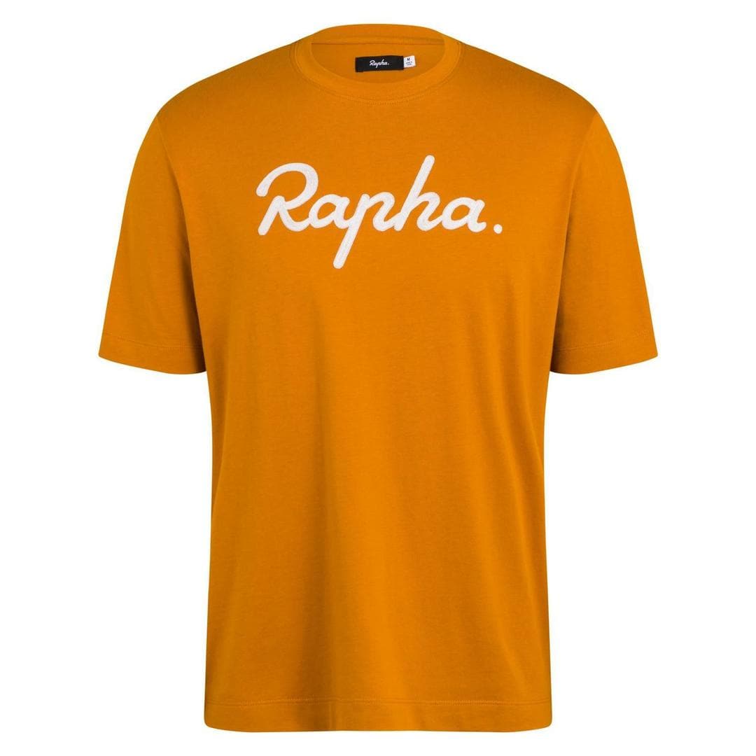 RAPHA Logo T-shirt - TCB Mustard Default Rapha 