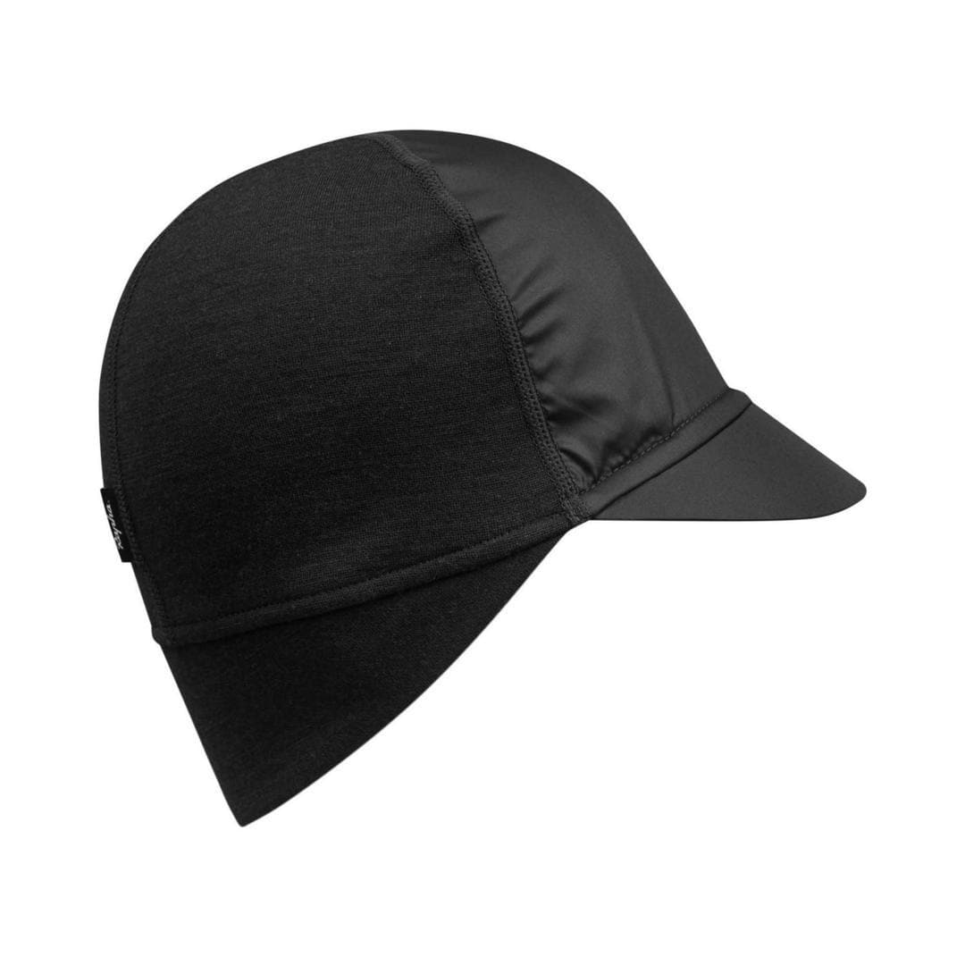 RAPHA Peaked Merino Hat - Black Default Rapha 