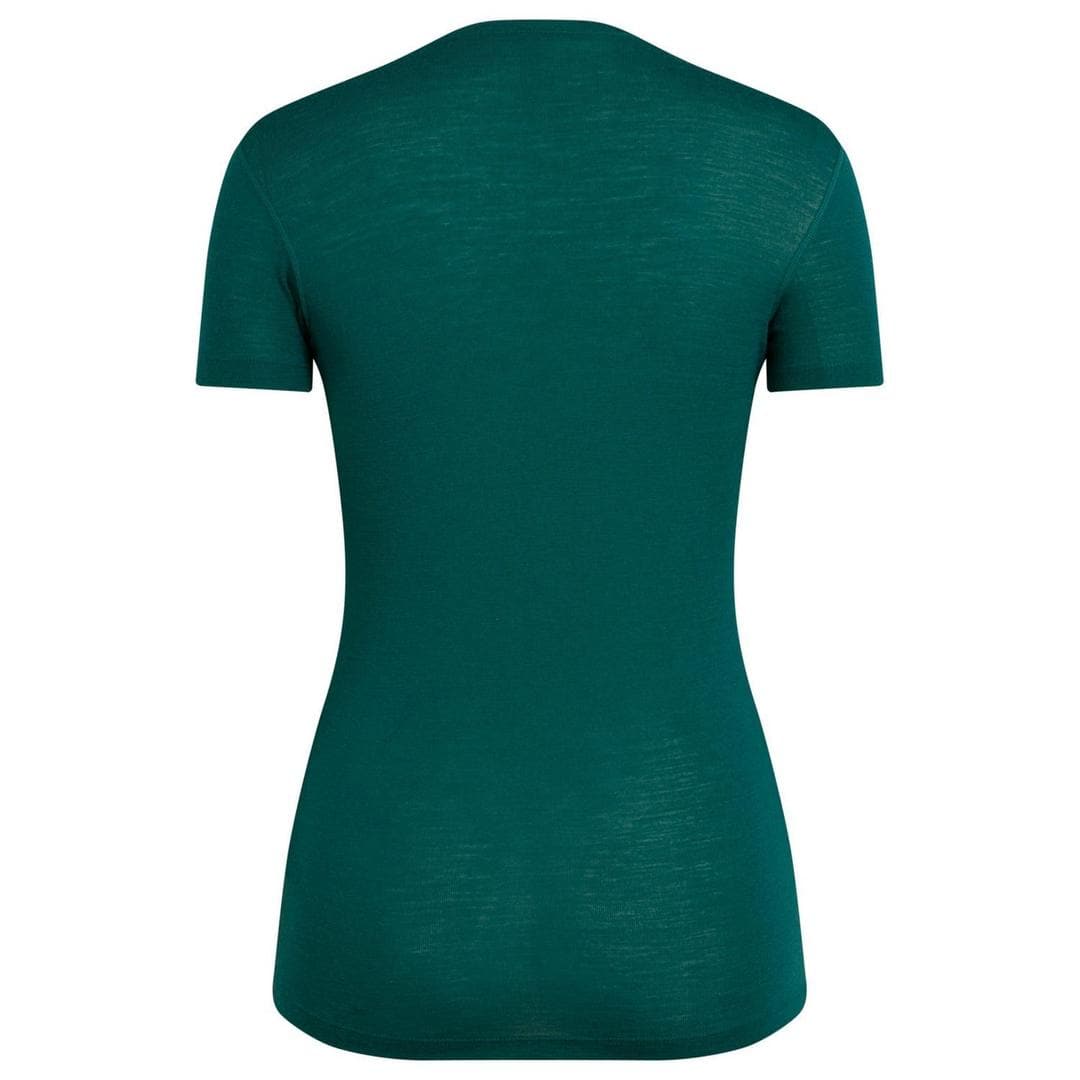RAPHA Women Merino Base Layer short sleeve - Green Default Velodrom Barcelona 