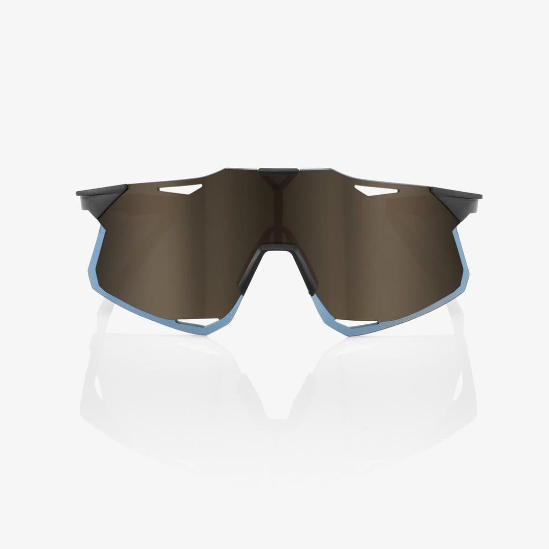 RIDE 100% Eyewear Hypercraft - MATTE BLACK - SOFT GOLD MIRROR LENS Default 100% 