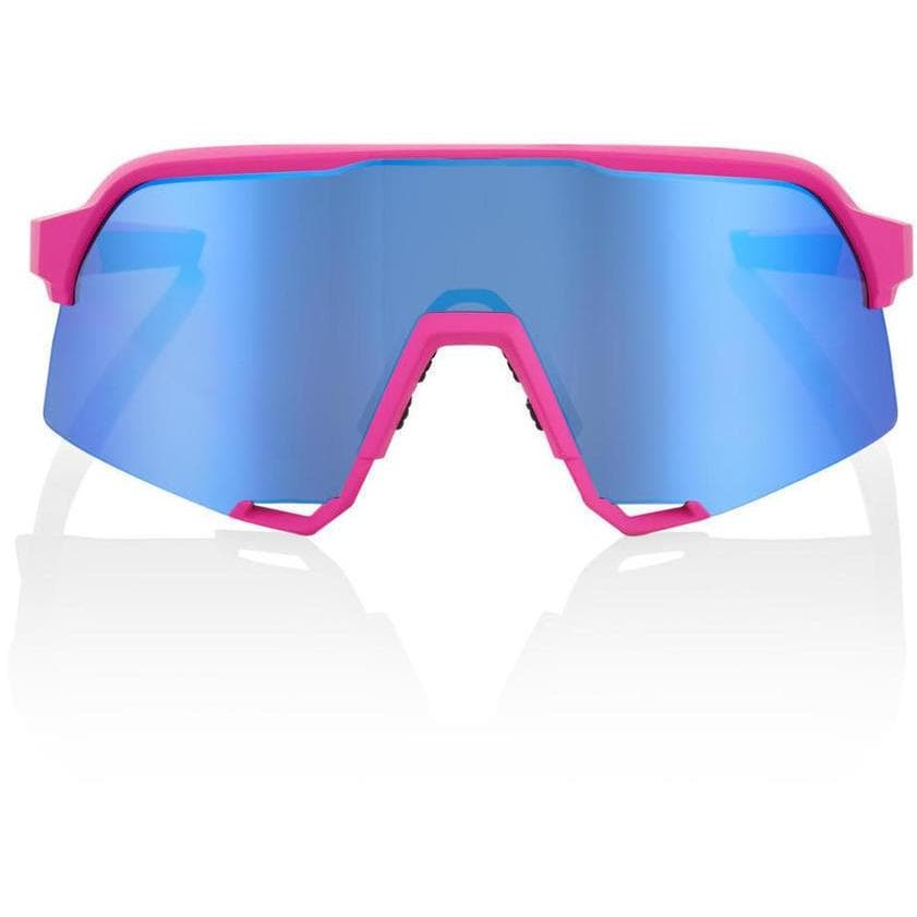 RIDE 100% Eyewear S3 - PINK - Hiper Blue Multilayer Mirror Lens Default 100% 