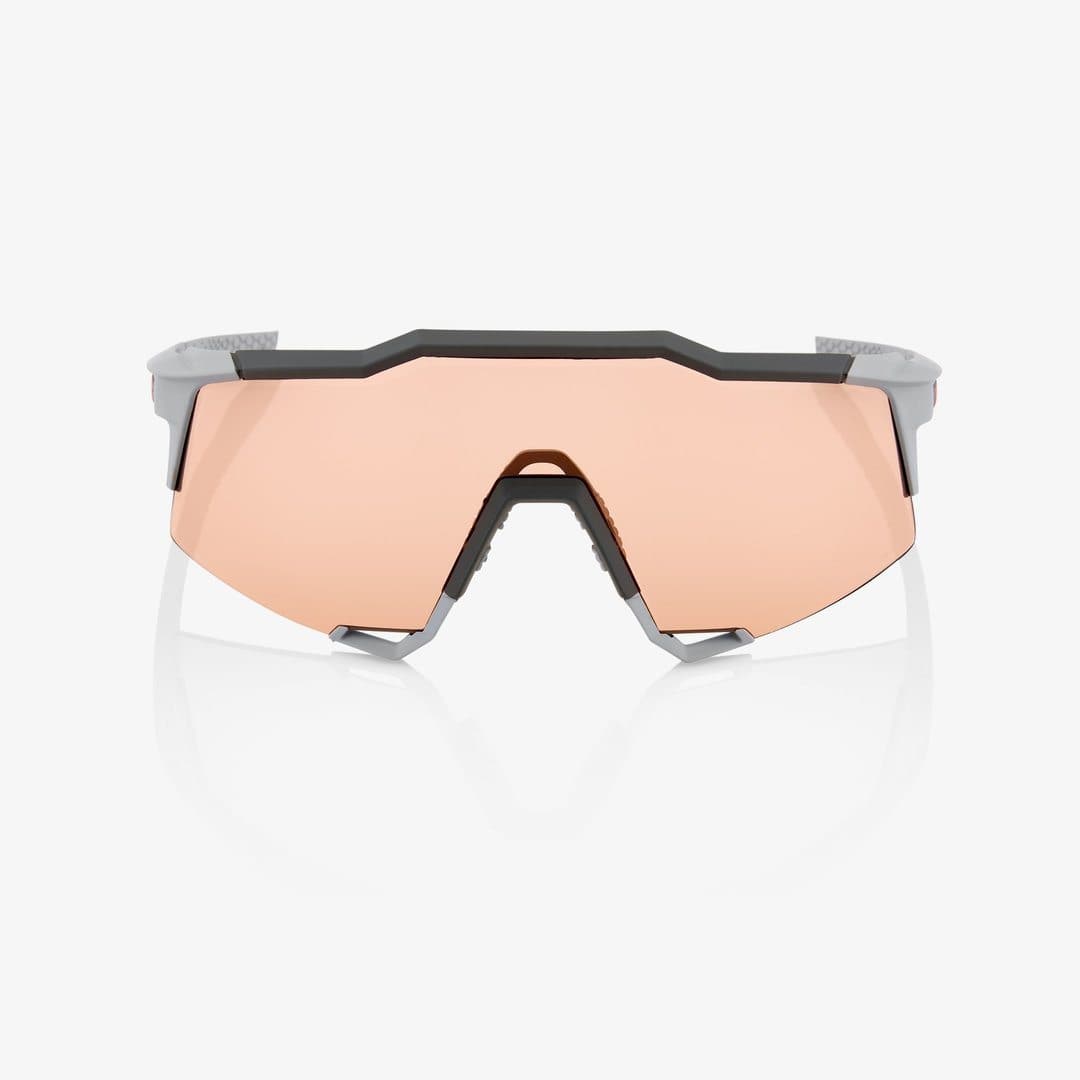 RIDE 100% Eyewear S3 Soft Tact Stone Grey Hiper Coral Lens Default 100% 