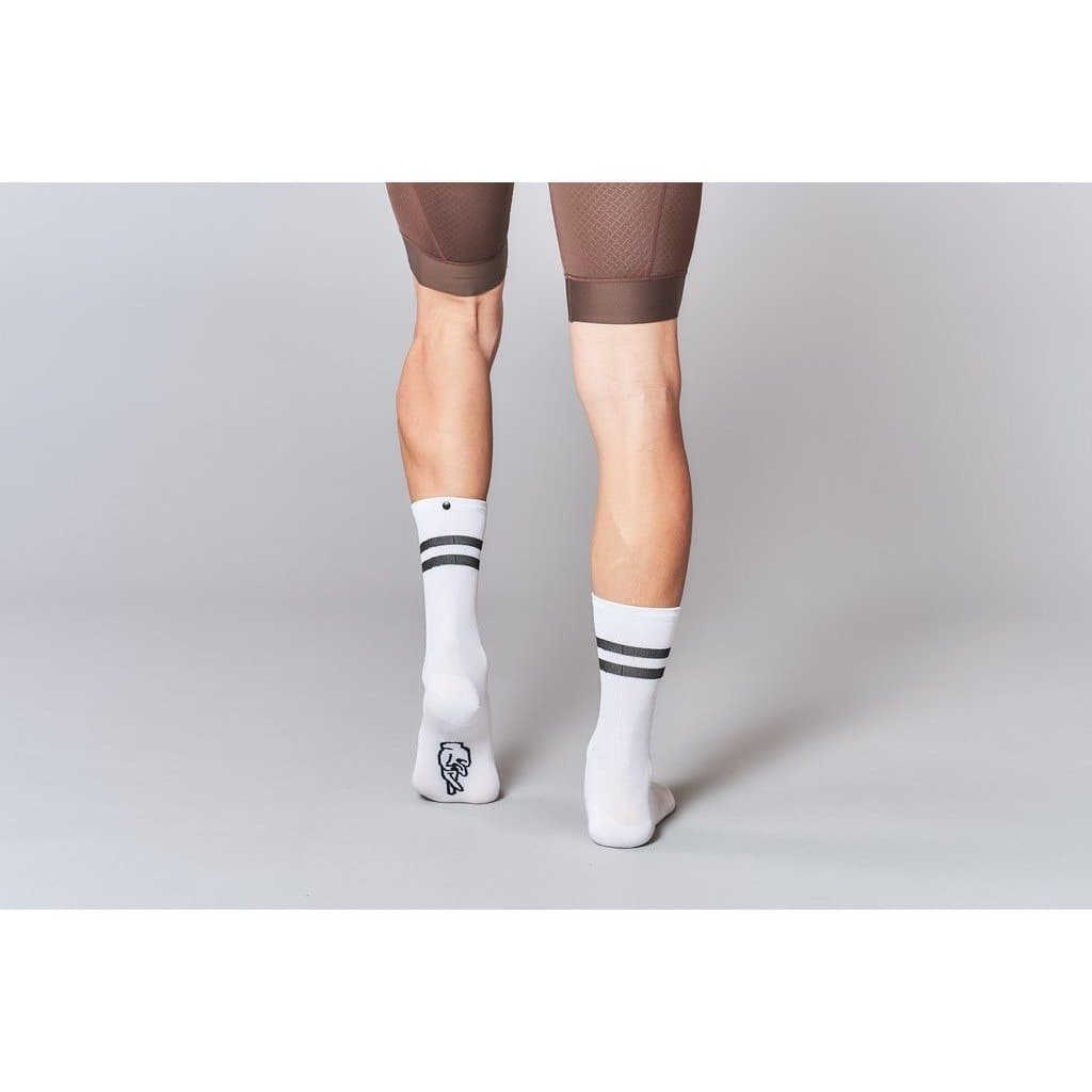 Socks Fingerscrossed Stripes - White Default Velodrom Barcelona 