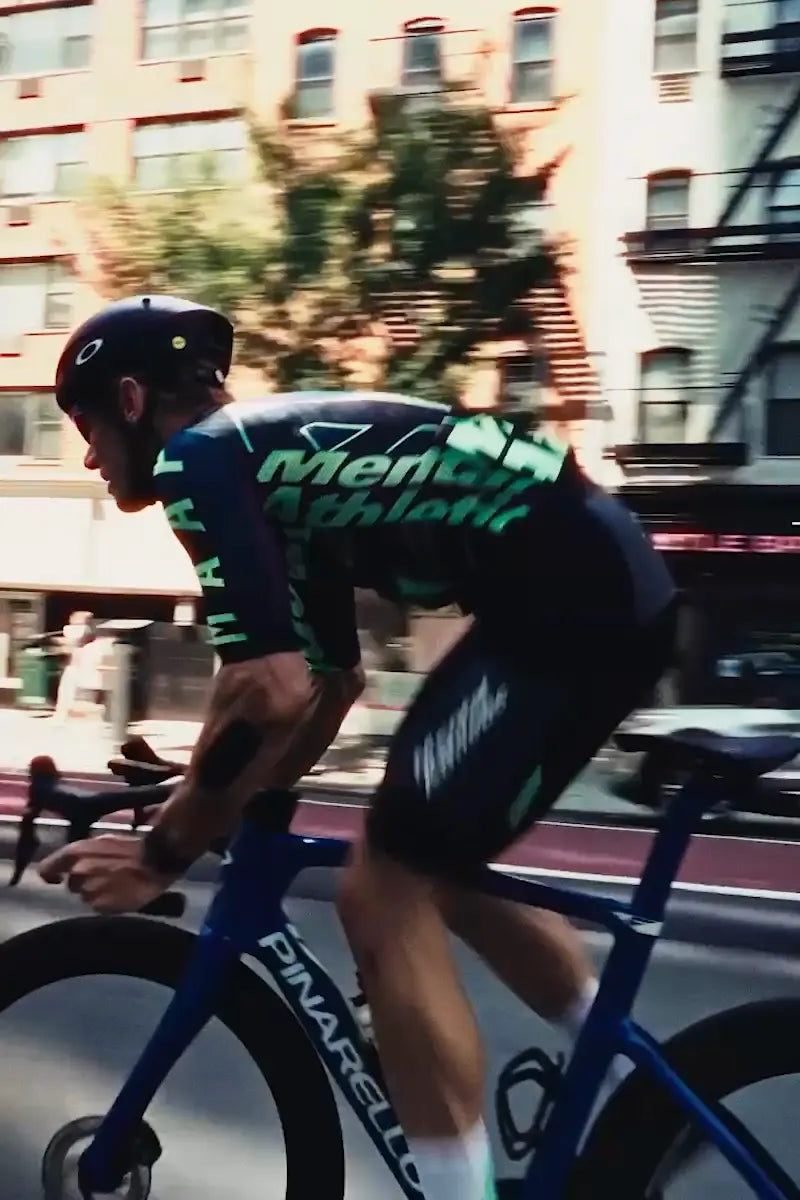 MAAP × Mental Athletic rider in New York