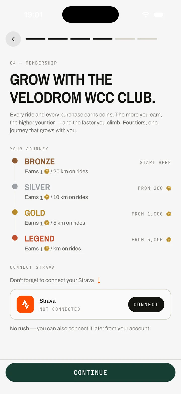 Rewards — Velodrom app