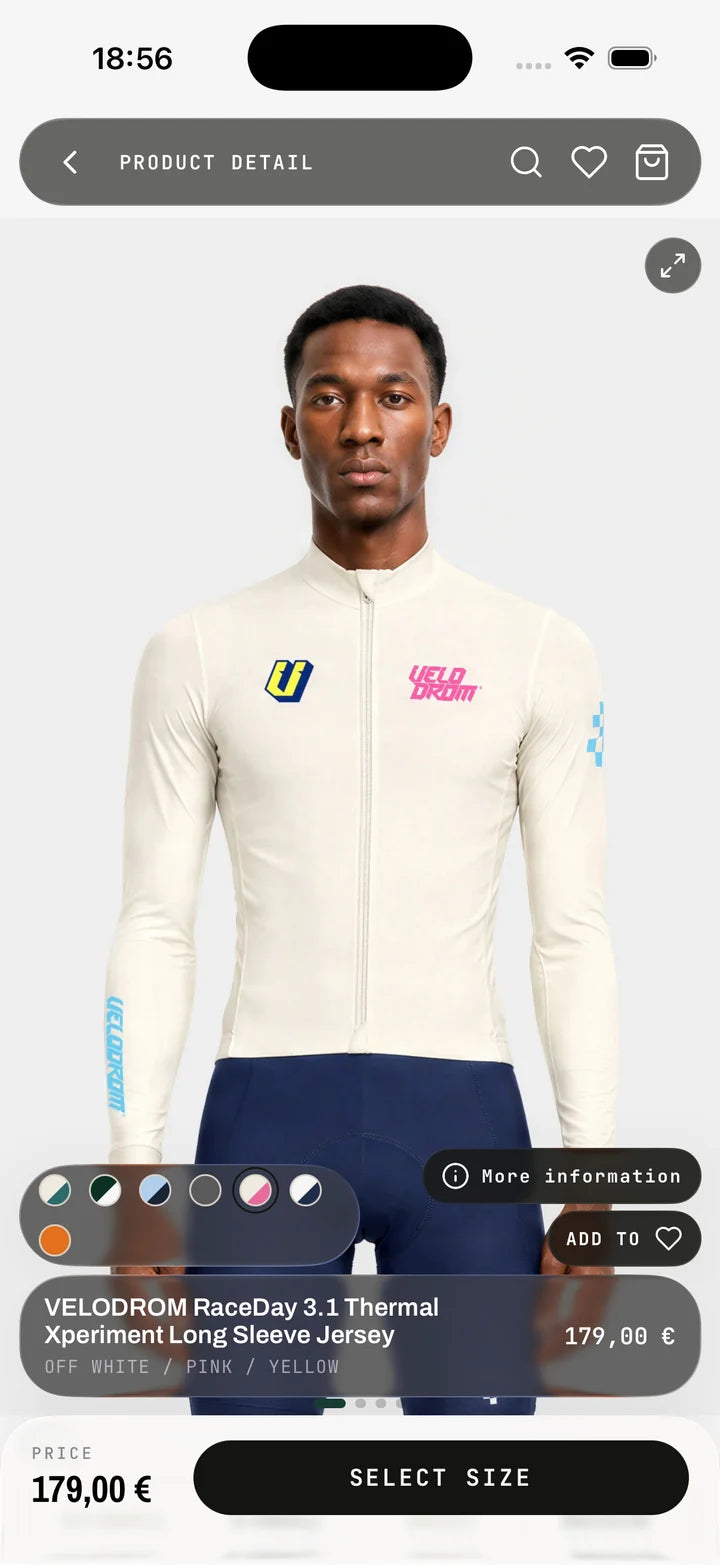 Shop — Velodrom app